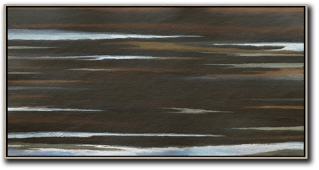 Panoramic Abstract Landscape Art #DH15D - Click Image to Close